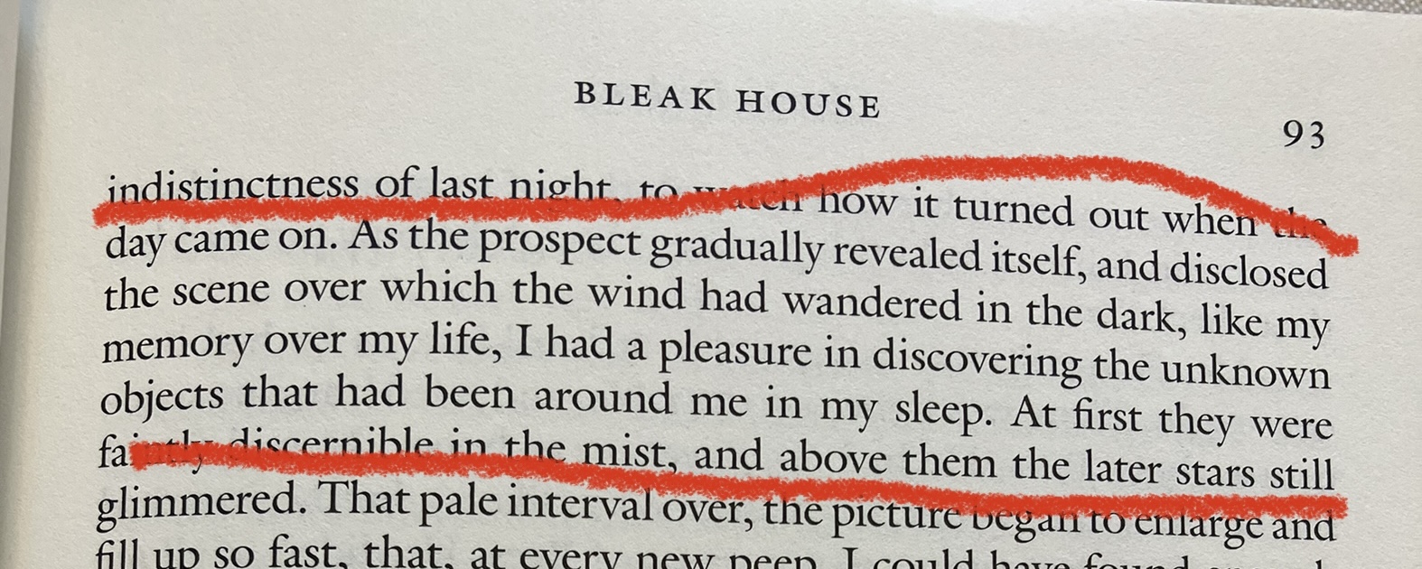 What a lovely sentence My Scattered Thoughts